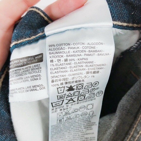 Levi’s Mens 511 Jeans Size 32x34 Straight Leg - Picture 9 of 9